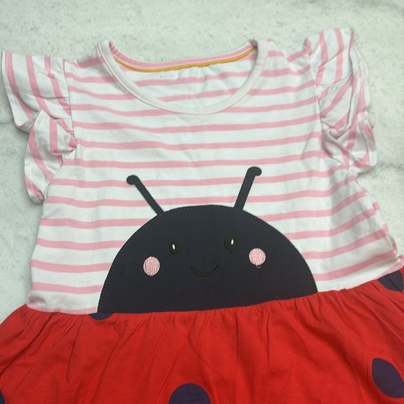 Red and White Ladybug Dress - Picture 2 of 3